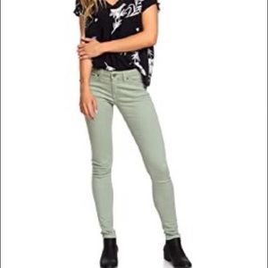 Sage Green Skinny Jeans